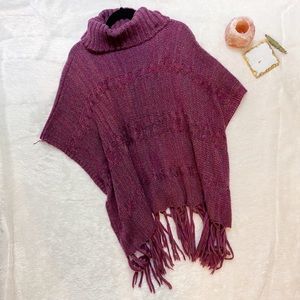 Earthbound Trading Company sweater poncho